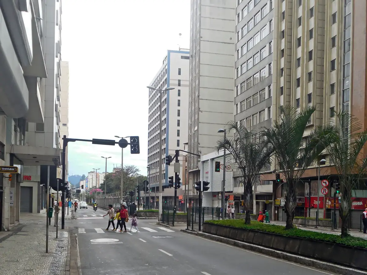 Avenida Barão do Rio Branco no Centro