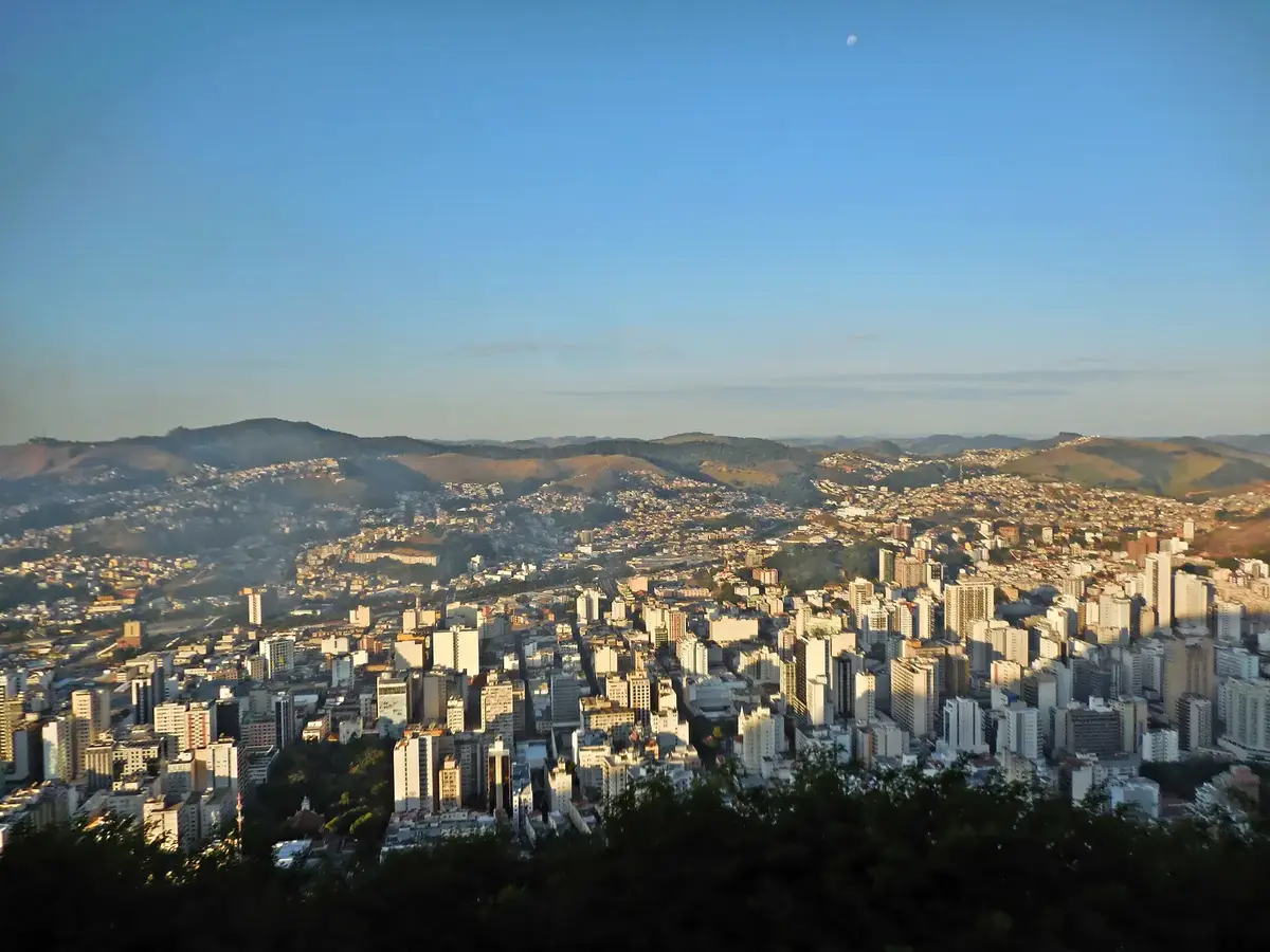 Vista de Juiz de Fora a partir do Morro do Imperador